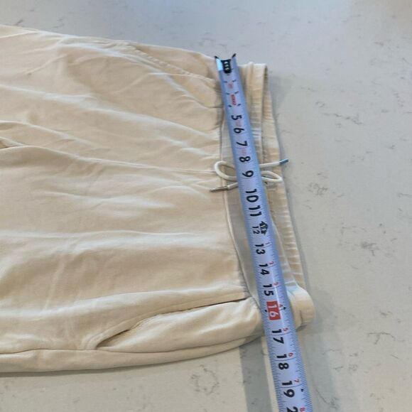 Mate the Label Organic Cotton Cream Jogger Pants Size XL - Picture 5 of 9
